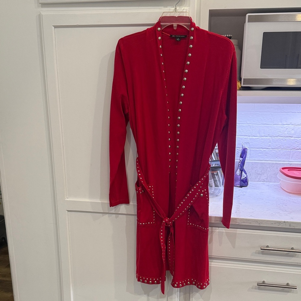❤️ INC Women’s Red Duster Cardigan, Stunning